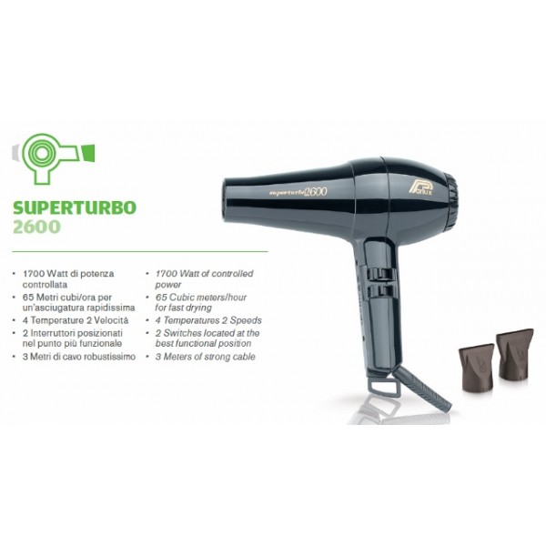 Πιστολάκι Κομμωτηριου Parlux 2600 - 1700w Πιστολάκια Κομμωτηρίου